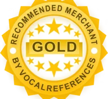 Recommended merchant, Gold, by VocalReferences